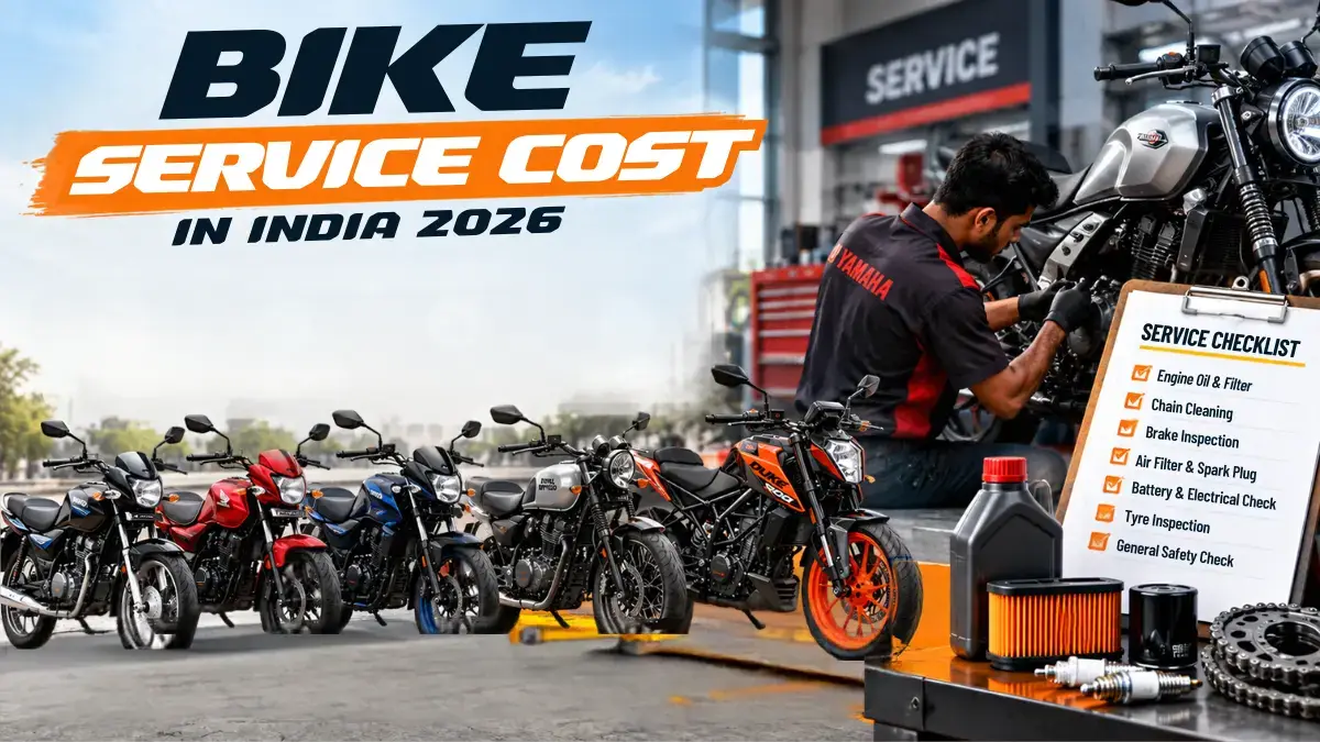 Bike Service Cost in India 2026: Price List & Low-Maintenance Bikes