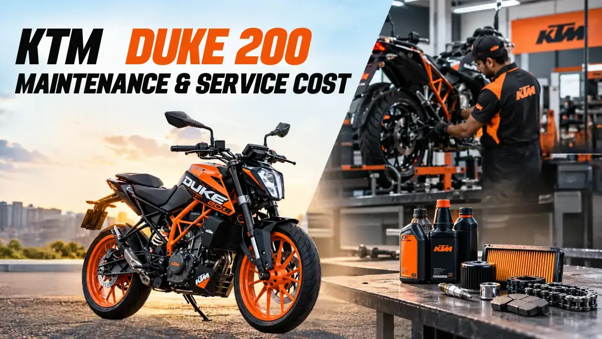 KTM Duke 200 Service Cost in India 2026: Maintenance Cost & Schedule